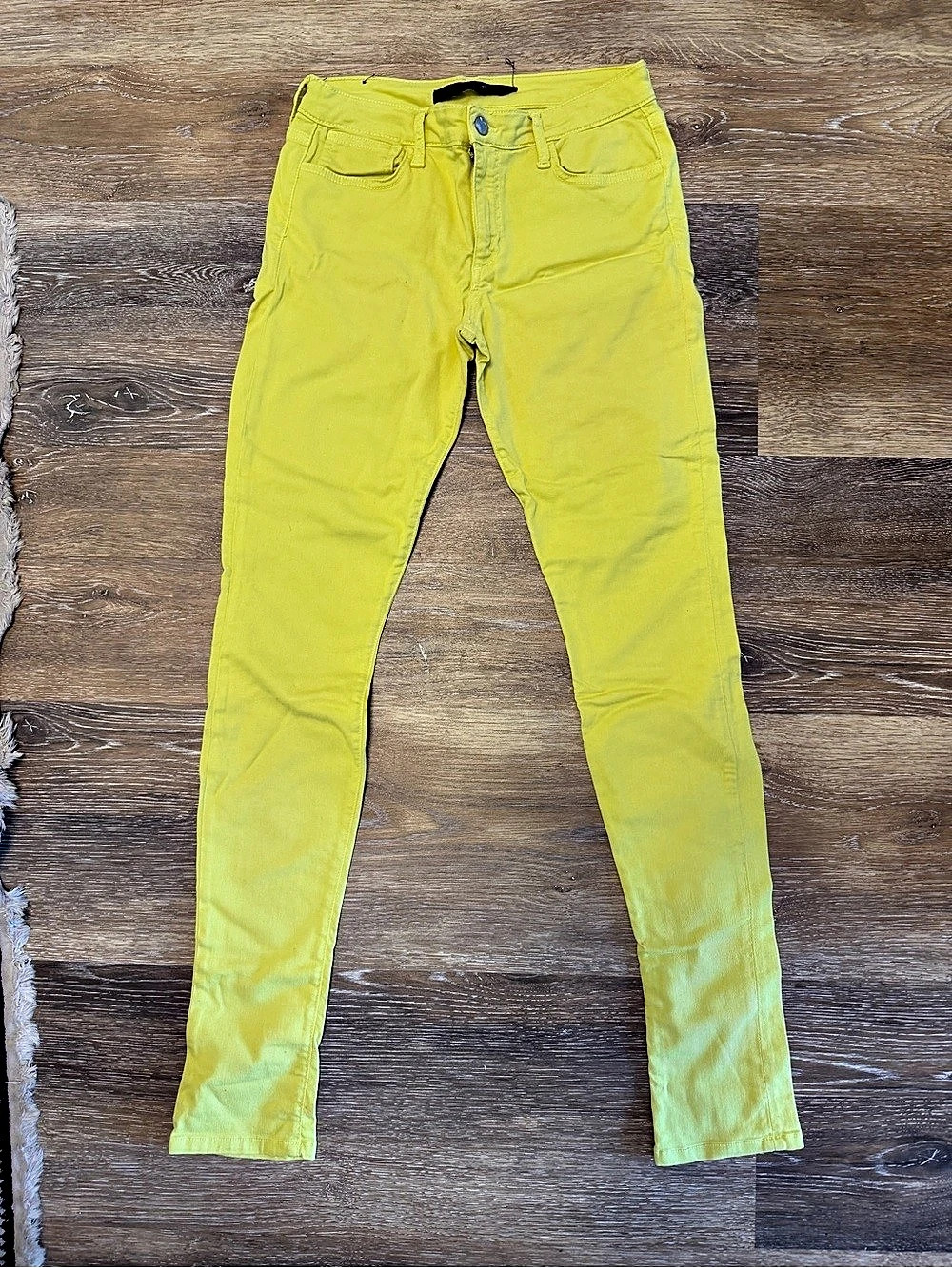 Joe's Jeans The Skinny Jeans Yellow Waist 29